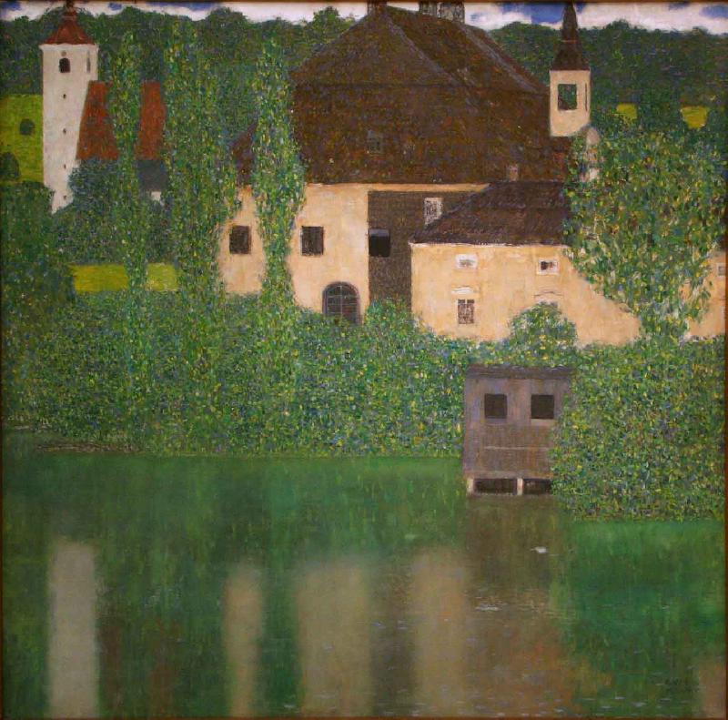 Gustav Klimt Castle with a Moat oil painting picture
